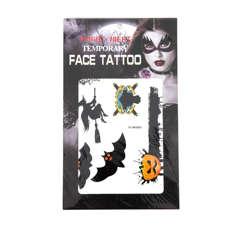 Halloween Day Face Tattoo Sticker