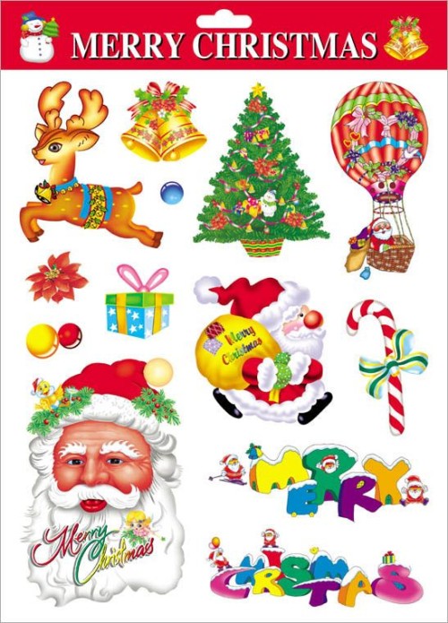 Christmas Day Window Cling