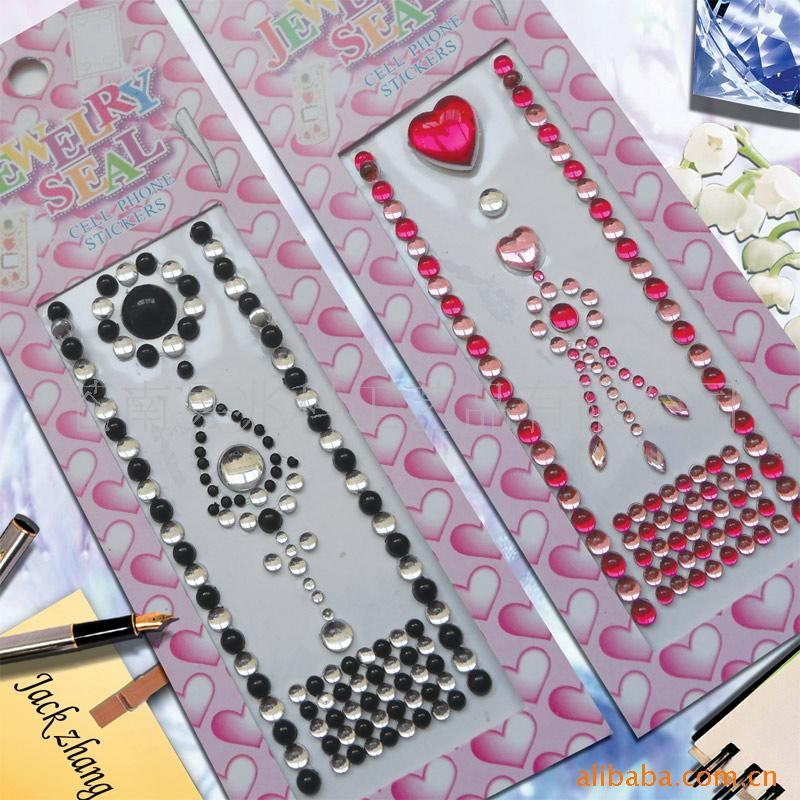 Acrylic Stones Decorative Sticker