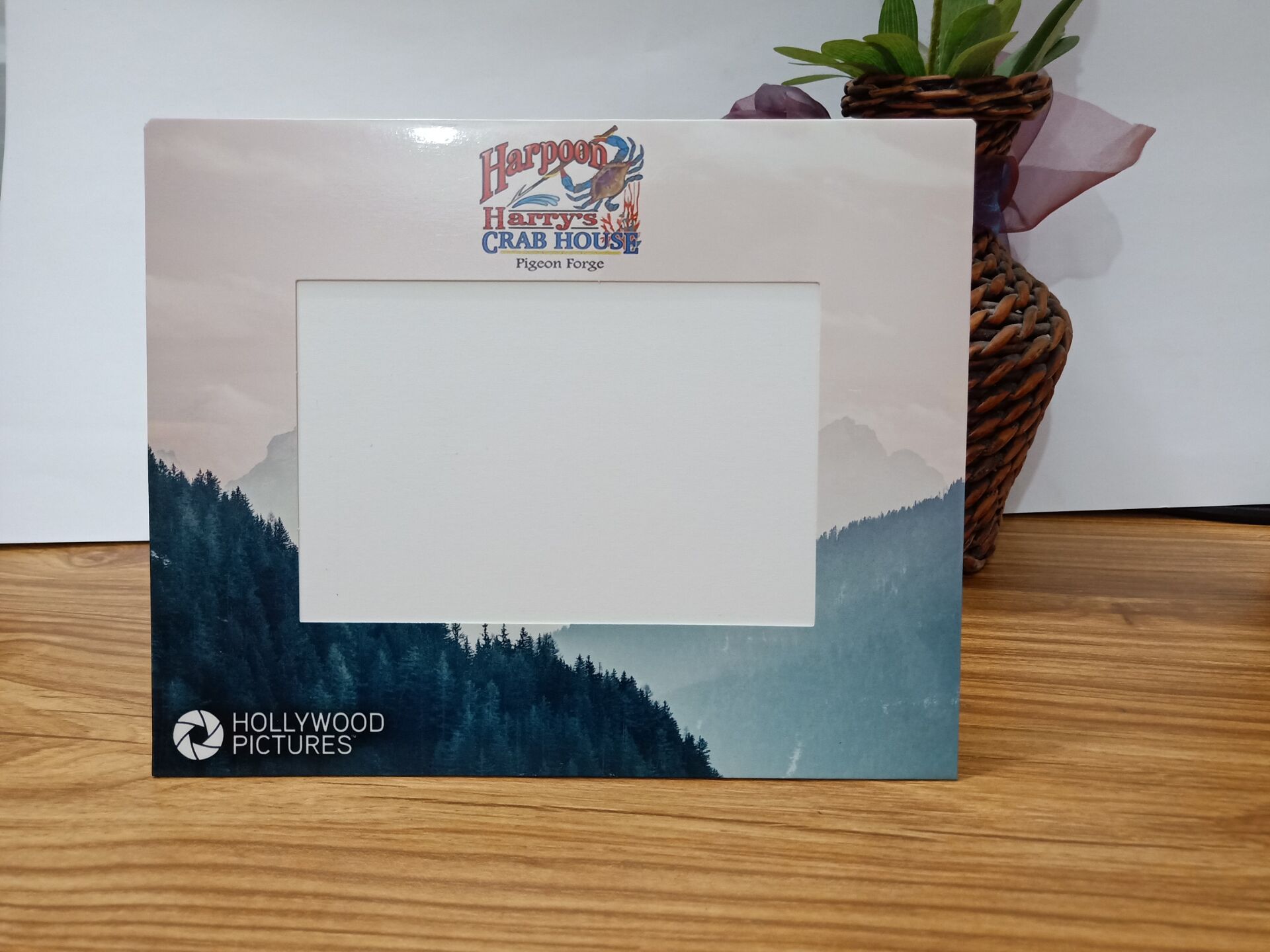 Paper Photo Frame with easel