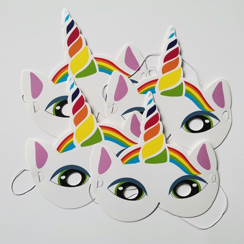 Party Paper Masks For Children