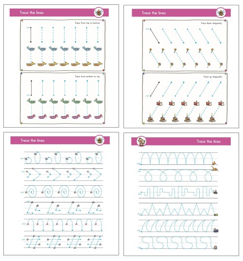 WIPE-CLEAN Number Tracing Book For Children