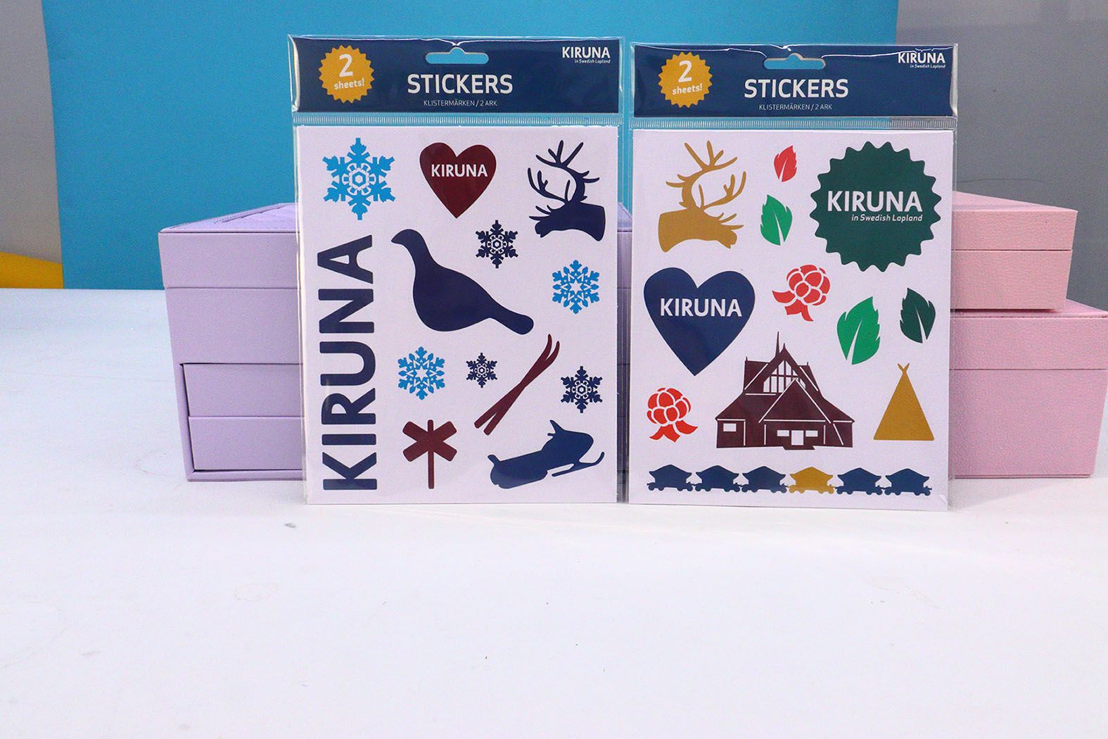 Reusable and removable Sticker Sets