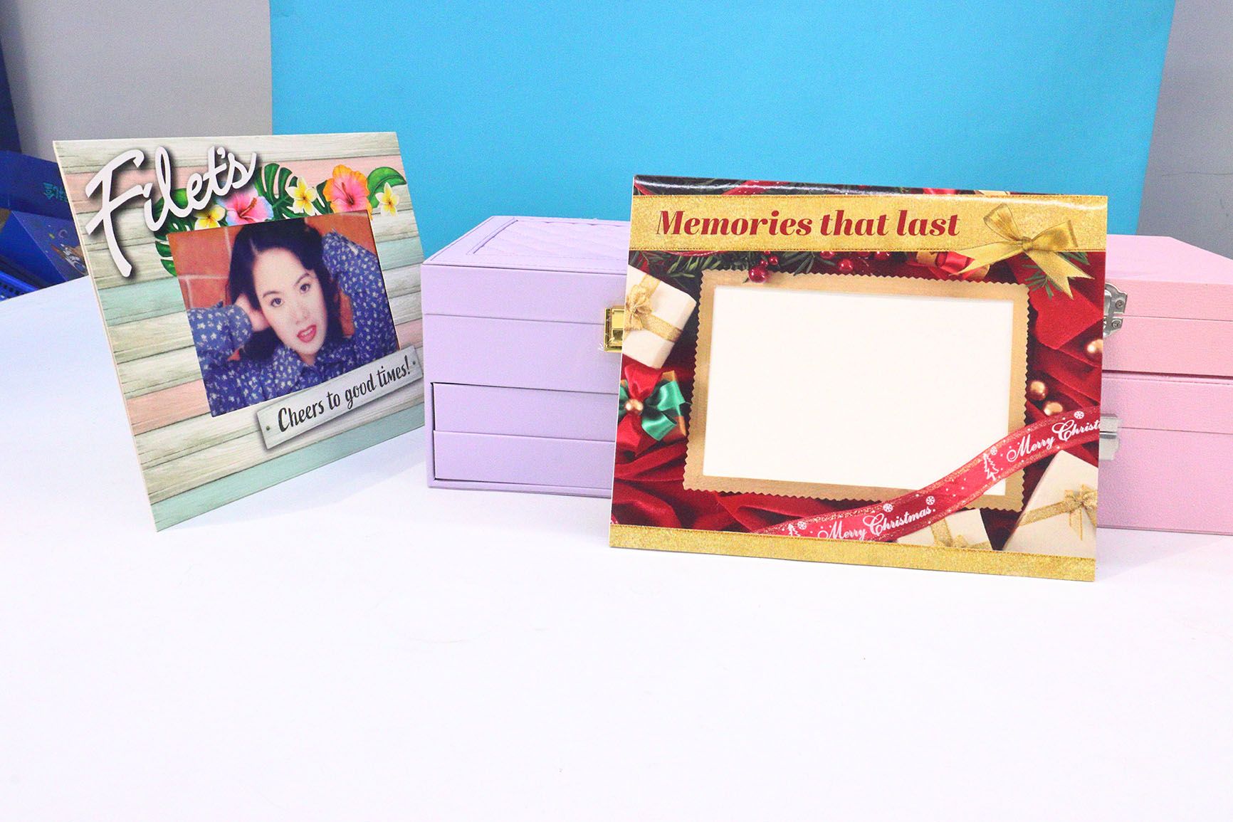 Paper Photo Frame with easel