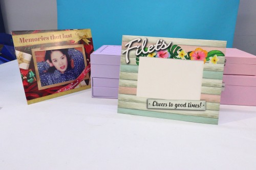 Paper Photo Frame with easel