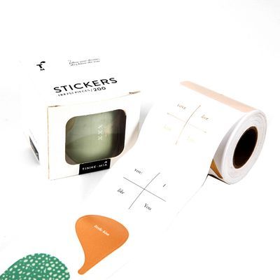 Self-adhesive Custom Sticker & Label Rolls