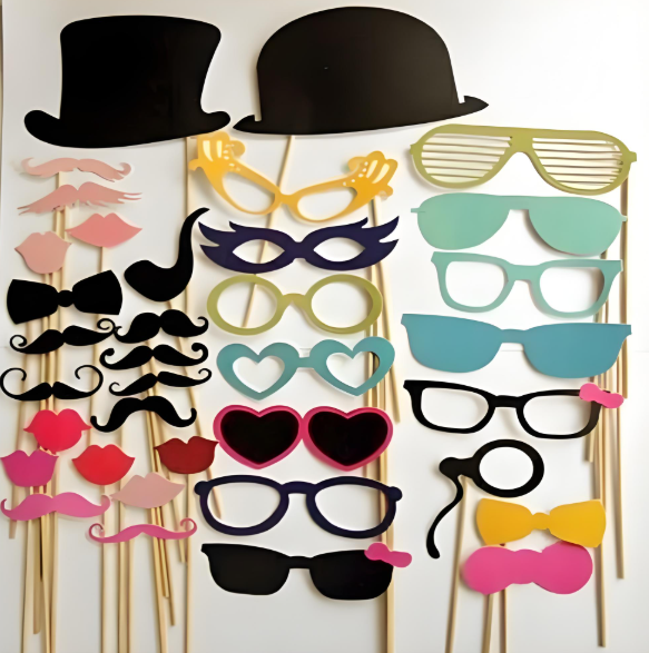 Funny Wedding&Party Photo booth Props