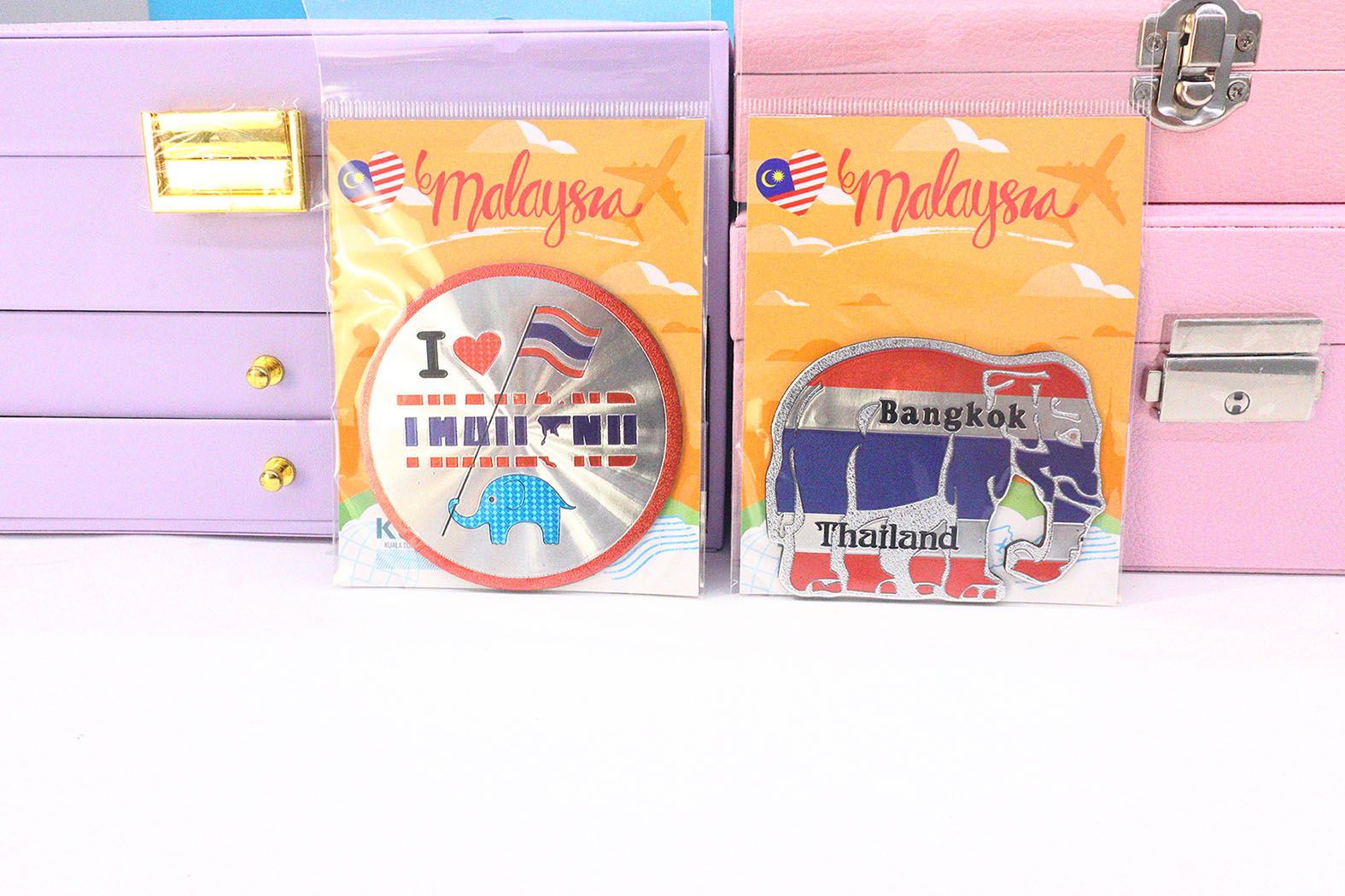 Engraved Foil Fridge Magnet