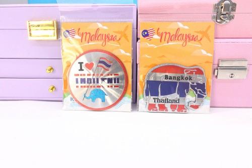 Engraved Foil Fridge Magnet