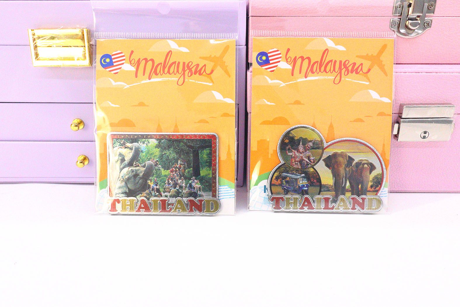 Engraved Foil Fridge Magnet