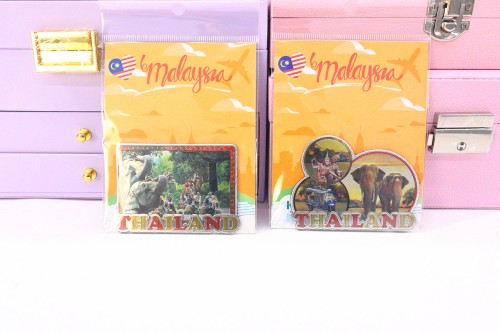 Engraved Foil Fridge Magnet