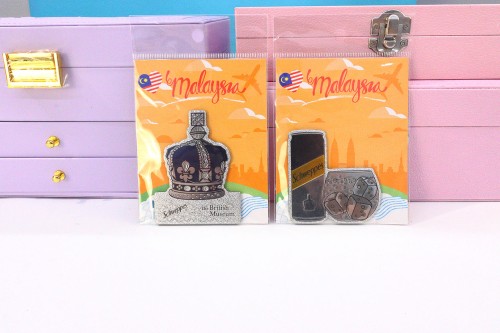 Engraved Foil Fridge Magnet