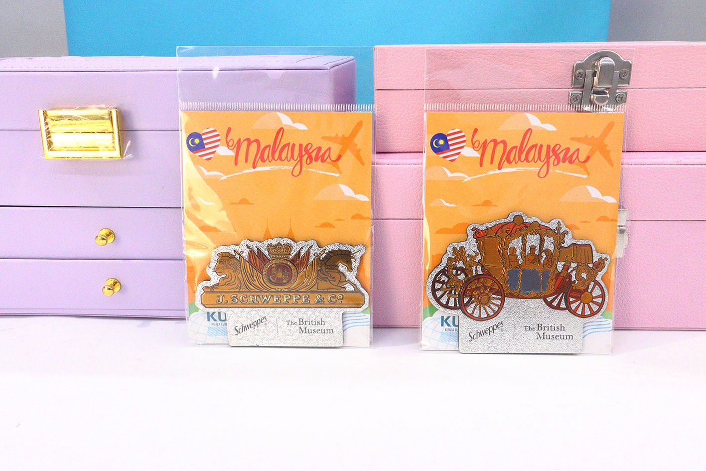 Engraved Foil Fridge Magnet