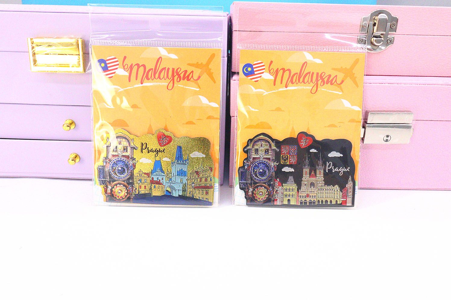 Engraved Foil Fridge Magnet