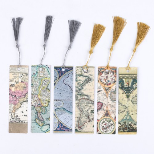 Paper Bookmarks With Tassels