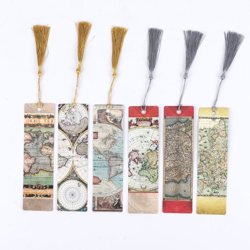 Paper Bookmarks With Tassels