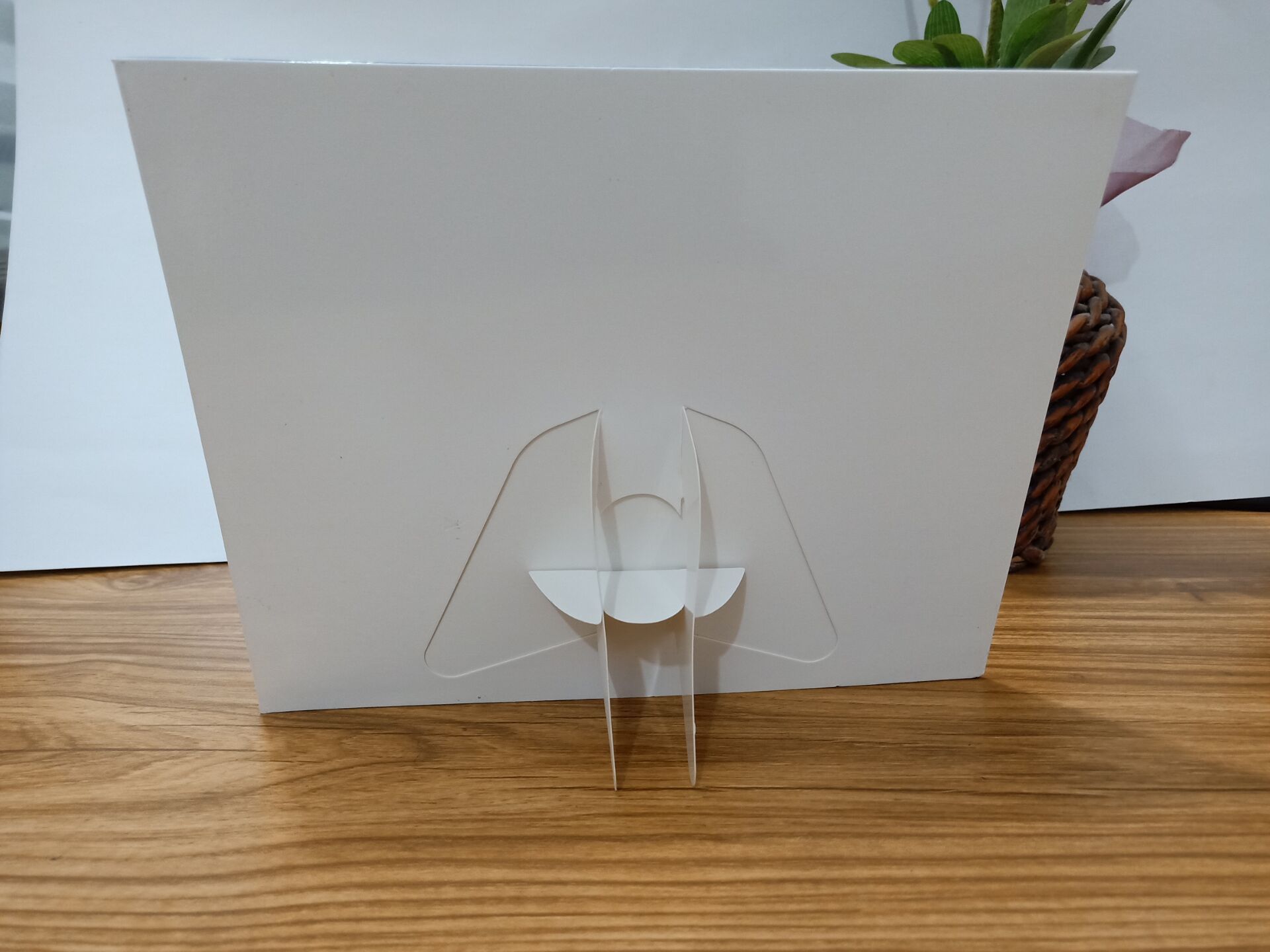 Paper Photo Frame with easel