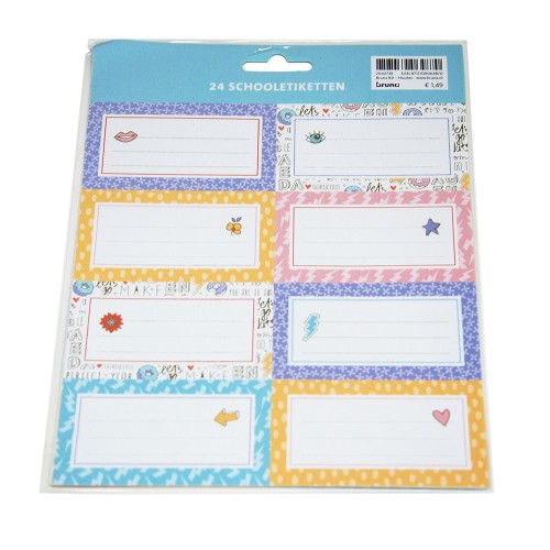 School Labels&Stickers