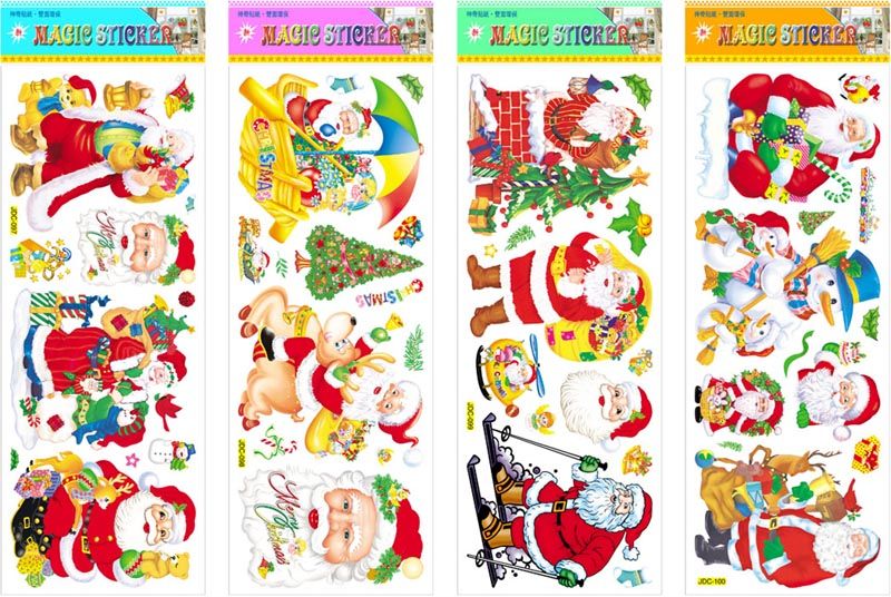 Window Decoration Sticker For Christmas Day