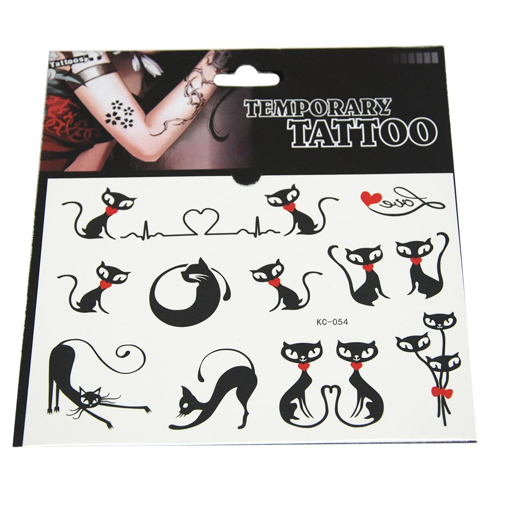 Safe and non-toxic Temporary Tattoo Stickers for body decoration
