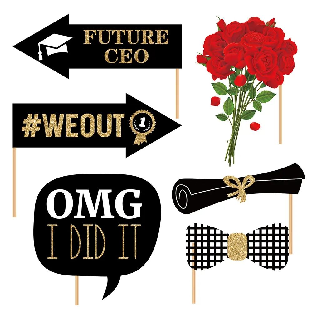 Paper Sign With Stick