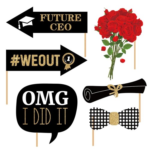 Paper Sign With Stick