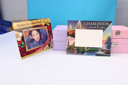 Paper Photo Frame with easel