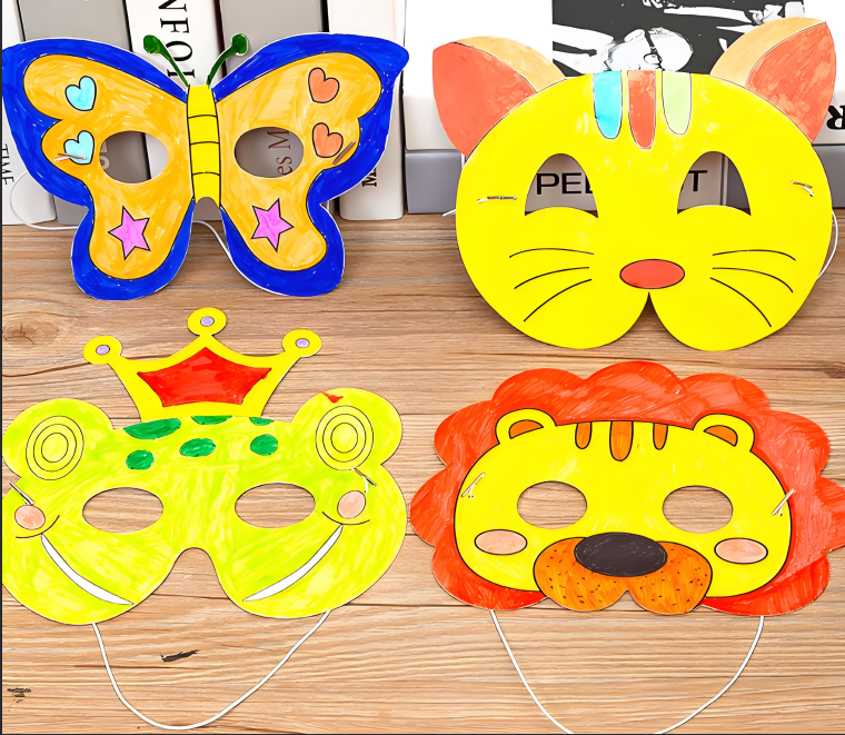 DIY Party Paper Masks