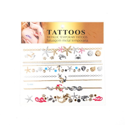 Metallic Temporary Tattoos