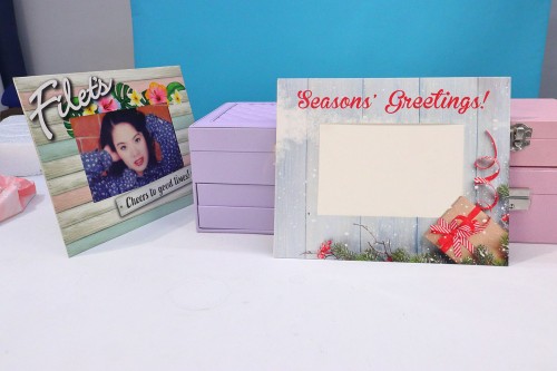 Paper Photo Frame with easel