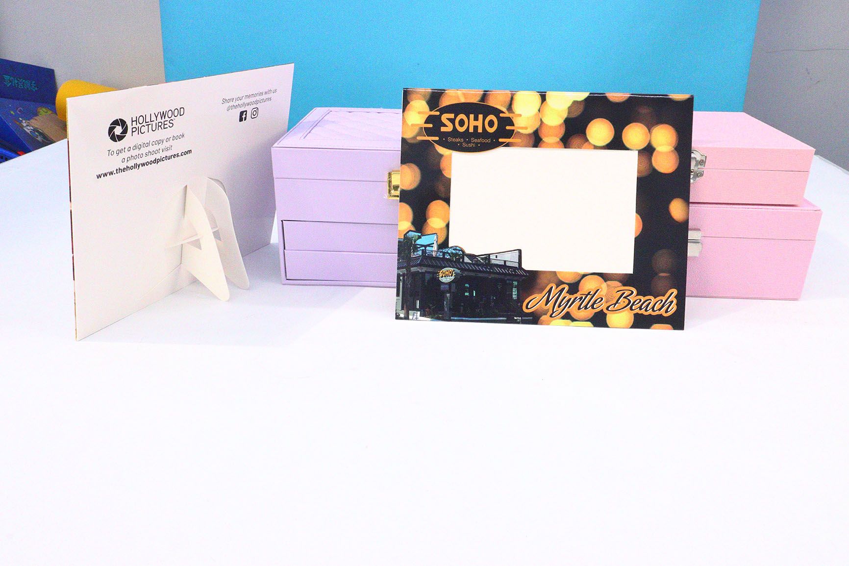 Paper Photo Frame with easel