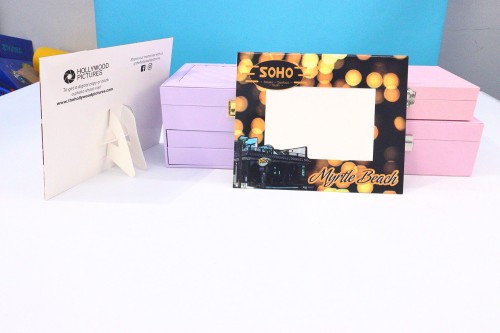 Paper Photo Frame with easel