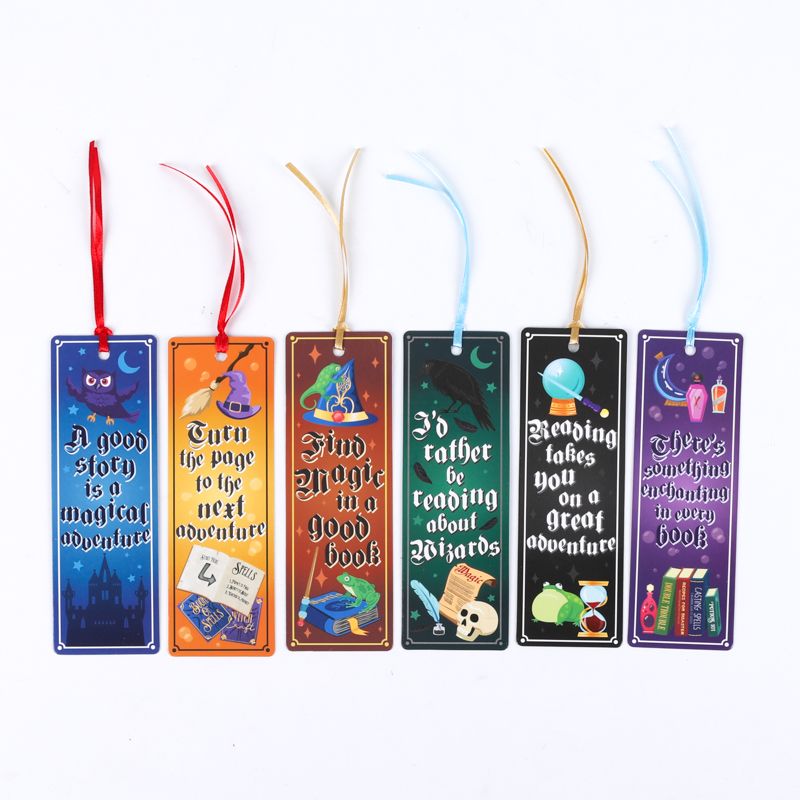 Paper Bookmarks With Tassels